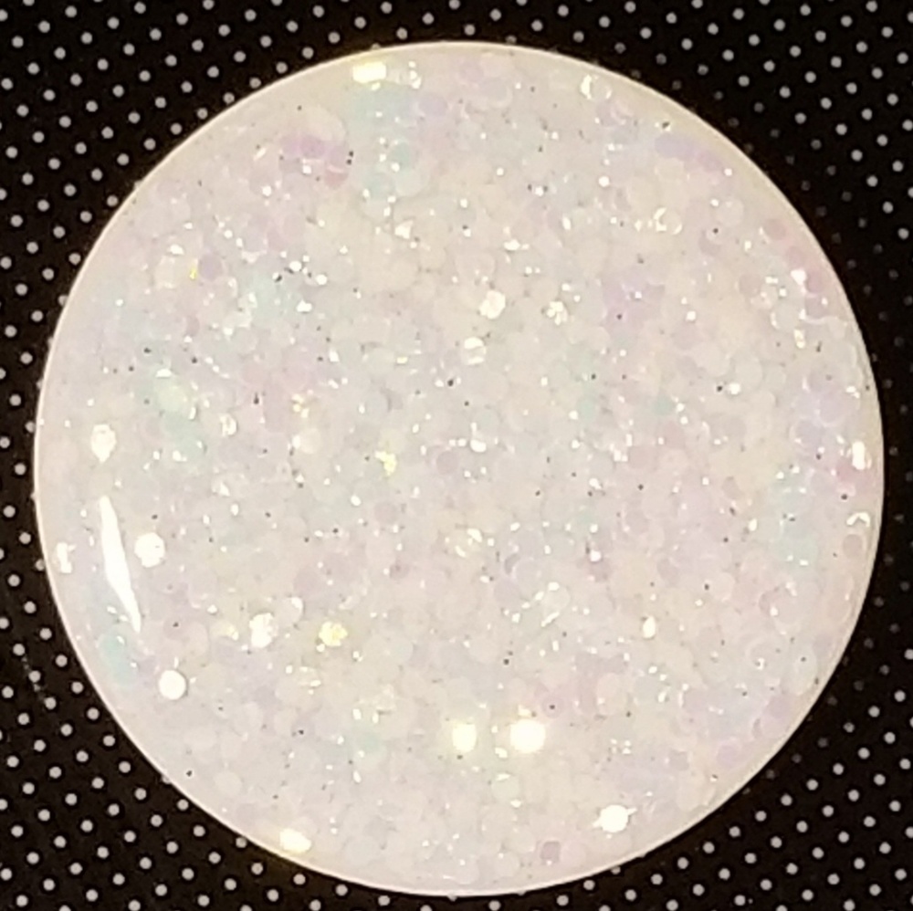 NEW White Glitter Gloss PopGrip!